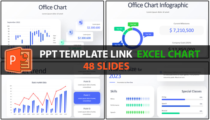 Template Powerpoint link with Excel Table