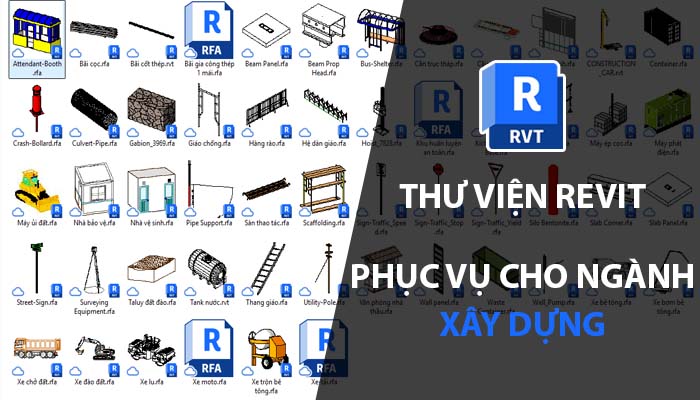 Thư viện Revit ngành xây dựng