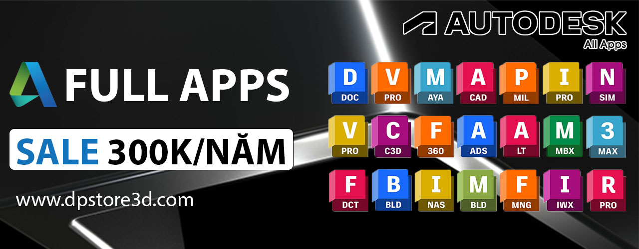 Autodesk All Apps Bản Quyền