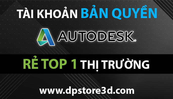 Tài khoản autodesk bản quyền giá rẻ