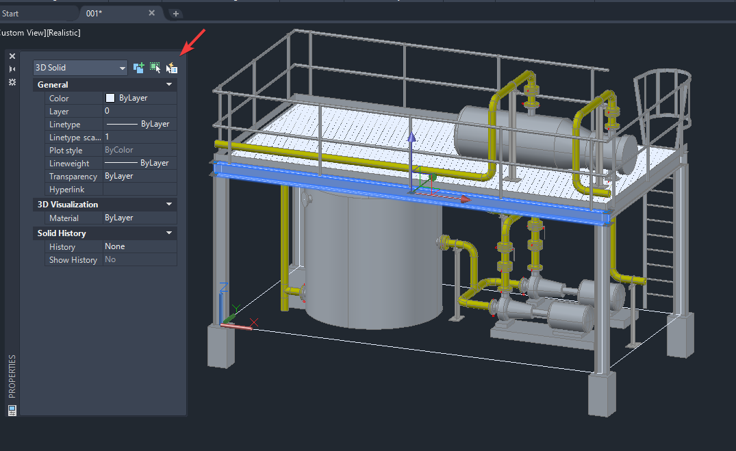 Plant 3D sang Autocad