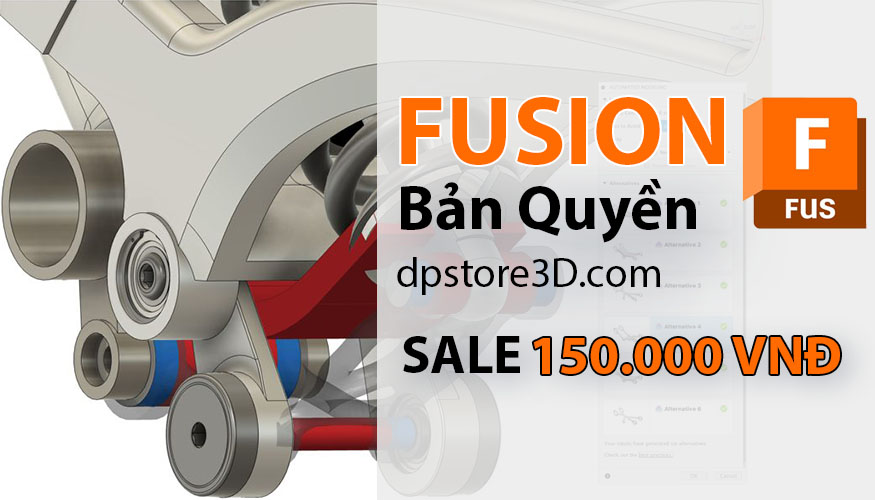 Nâng cấp fusion bản quyền giá rẻ