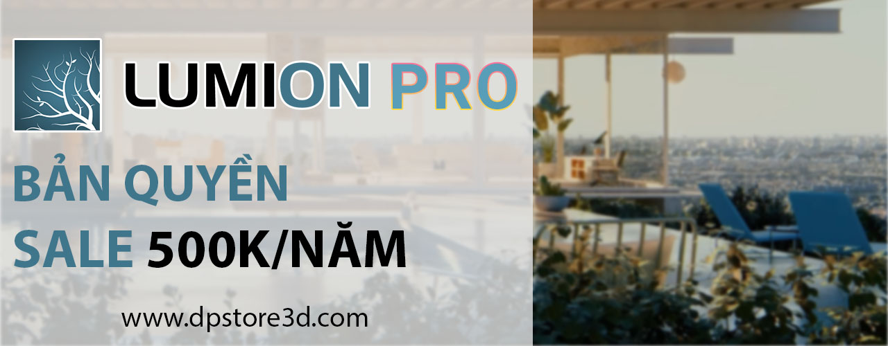 Nâng cấp Lumion Pro - 1 Năm