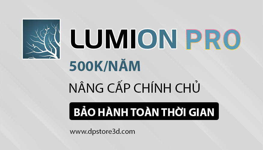 Nâng cấp Lumion Pro - 1 Năm