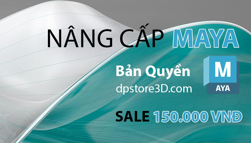 nâng cấp tài khoản Maya bản quyền giá rẻ