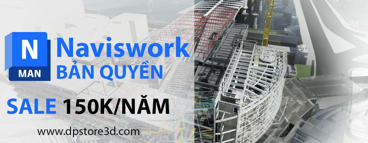 Nâng cấp navisworks bản quyền chính chủ