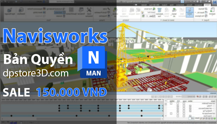 Nâng cấp navisworks bản quyền giá rẻ