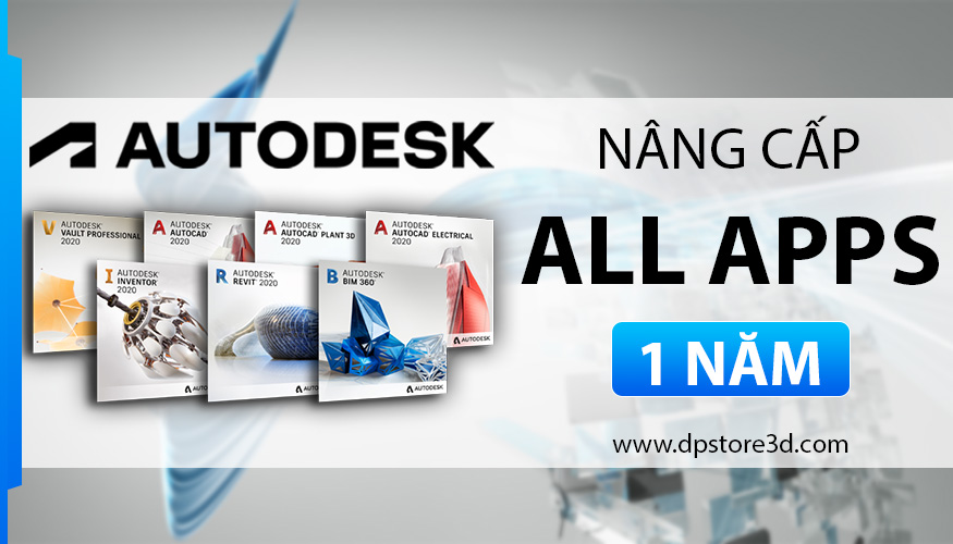 Dpstore3D Bản quyền autodesk full apps