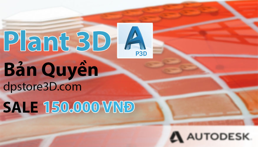 Nâng cấp tài khoản Plant 3D Bản Quyền Giá Rẻ