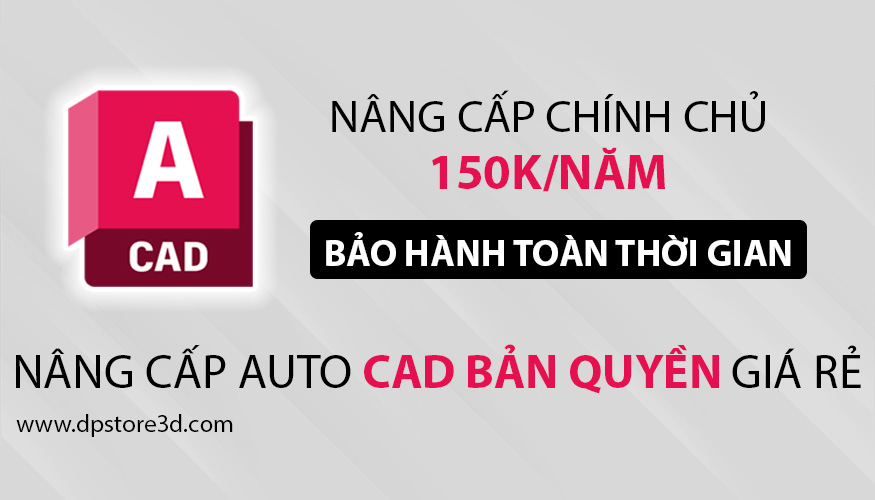 Nâng cấp tài khoản Autocad bản quyền