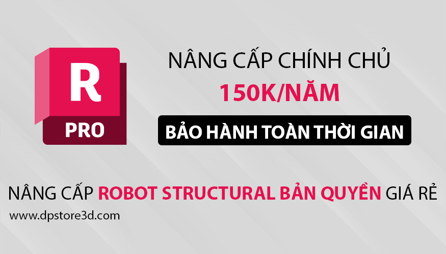 Nâng cấp tài khoản Robot Structural bản quyền giá rẻ