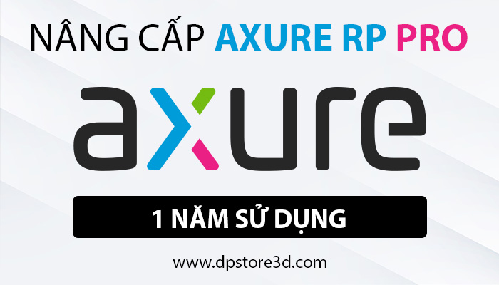 Nâng cấp tài khoản Axure RP Pro - 1 năm