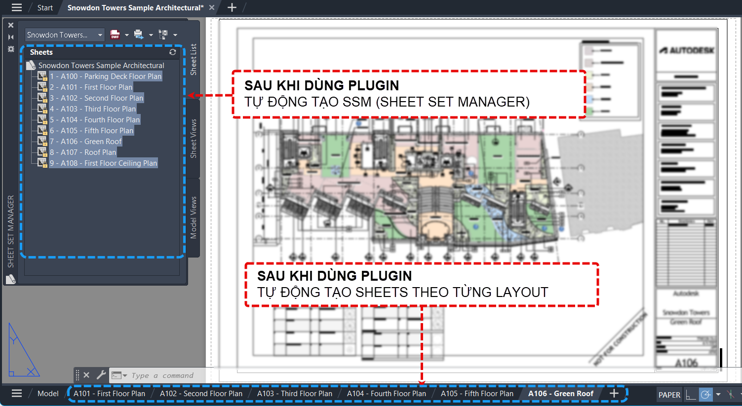 PLUGIN REVIT – XUẤT HÀNG LOẠT BẢN VẼ SANG AUTOCAD