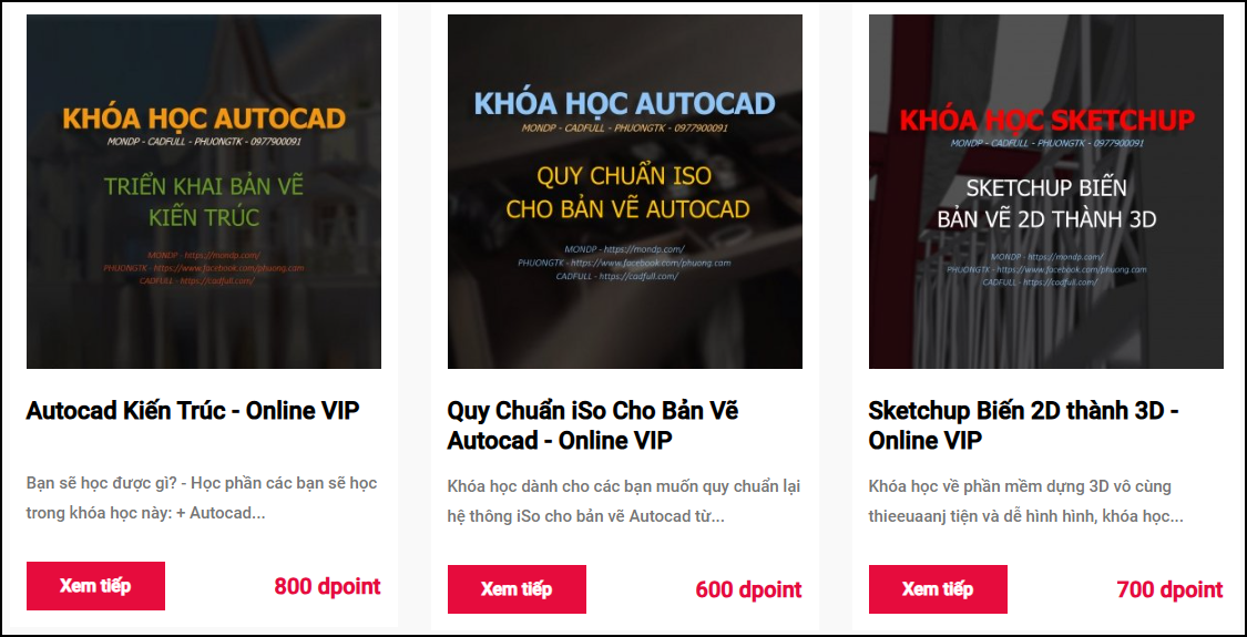 Khóa Học AutoCAD