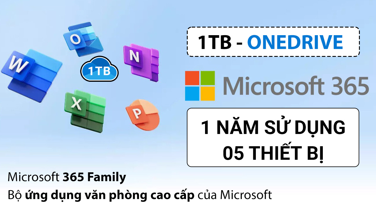 Nâng cấp microsoft 365 family