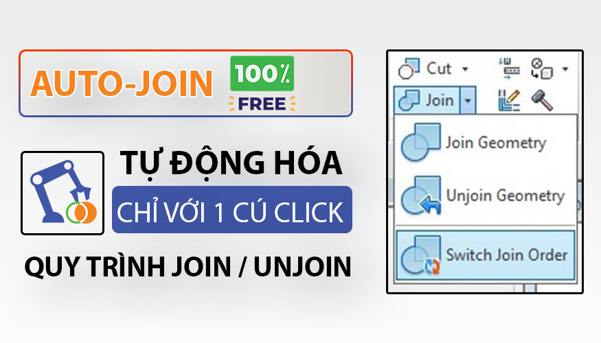 Plugin Autojoin Revit