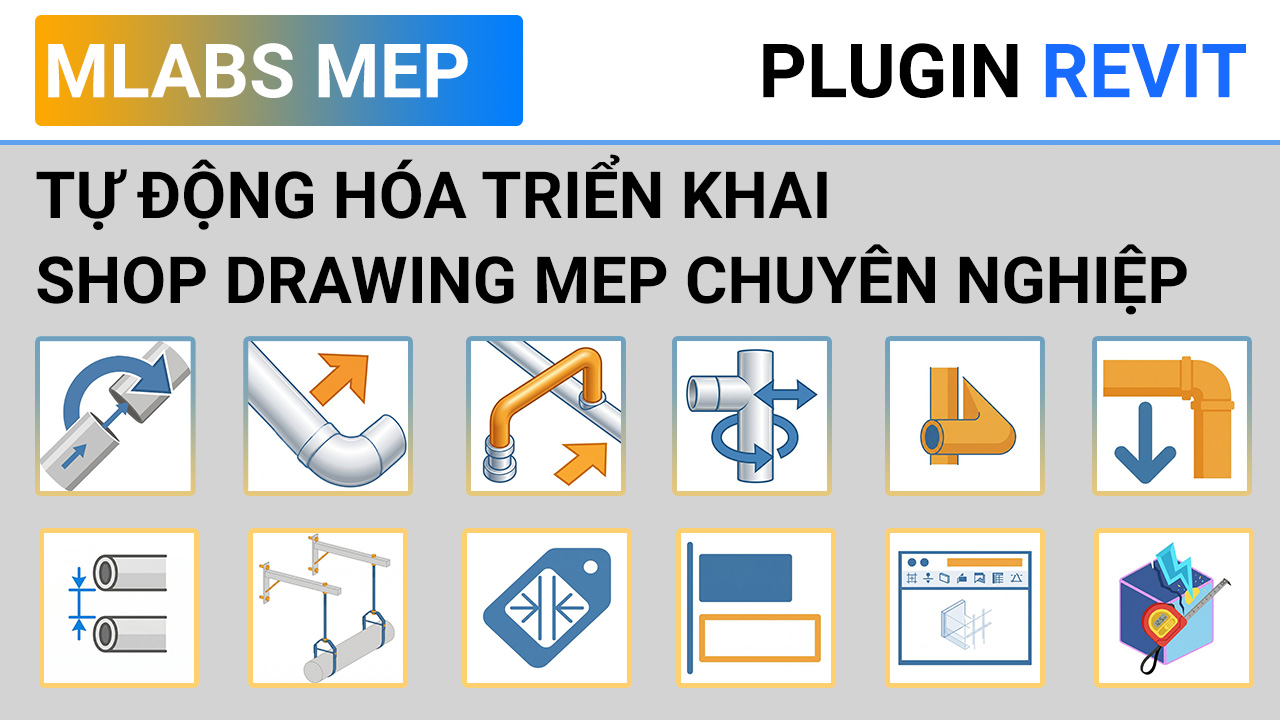 Tool vẽ nhanh Revit Mep