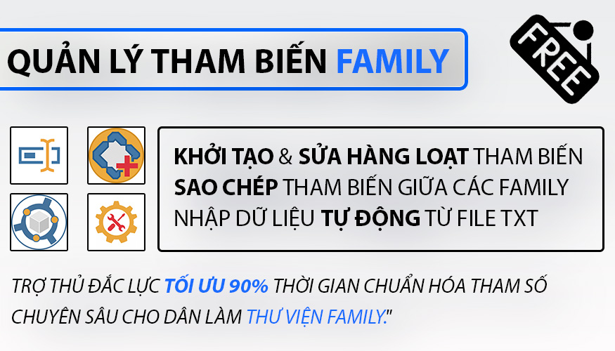 Plugin Revit - Quản lý tham biến cho family