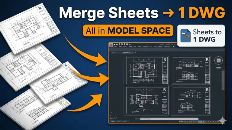 Plugin Revit - Xuất Cad hàng loạt vào model