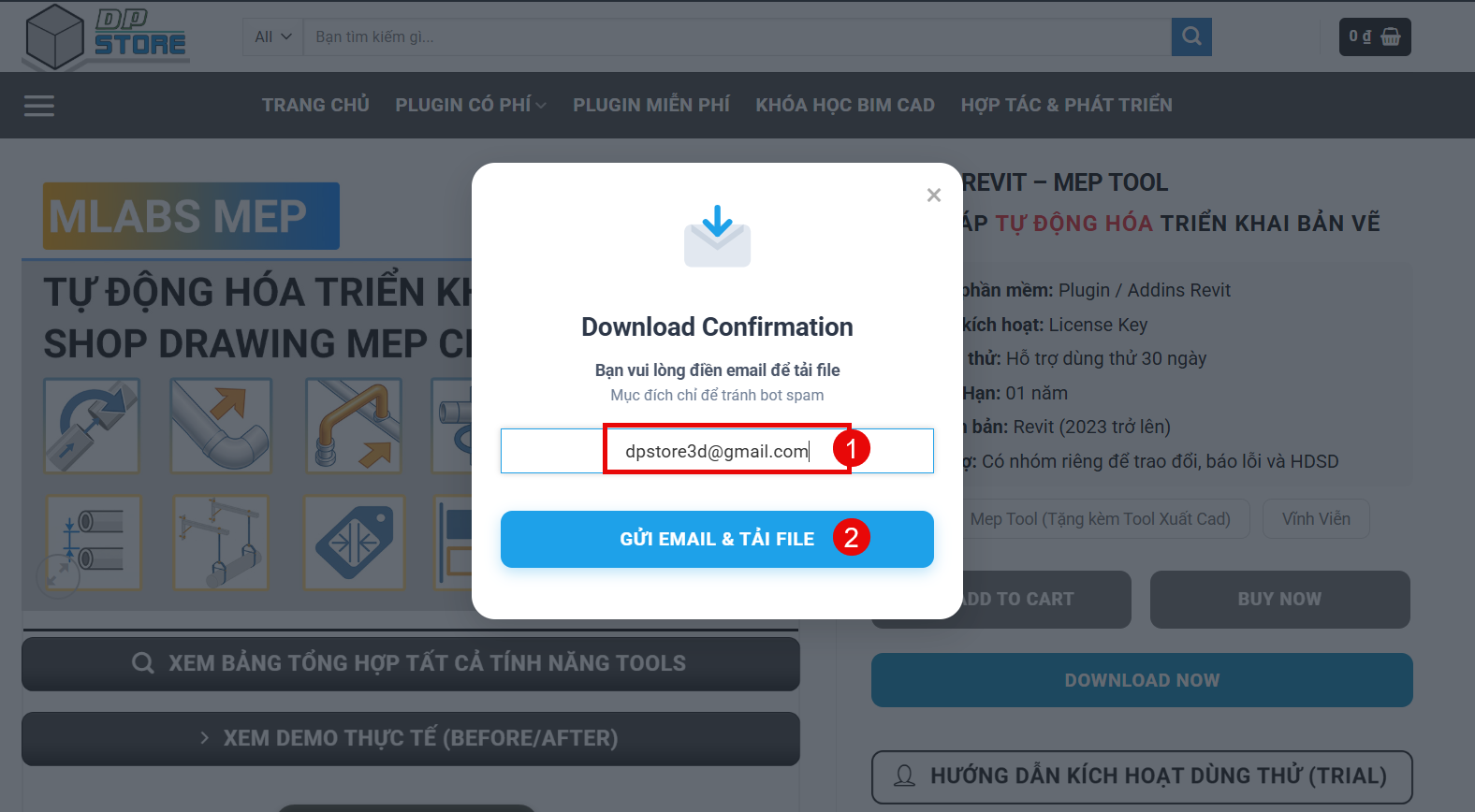 Huong dan tai xuong plugin Mlabs