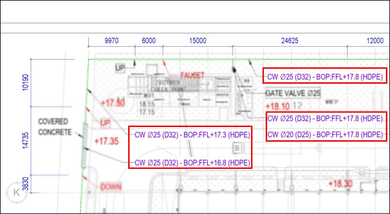 Lỗi Xuất Revit Sang Cad - Chữ bị xuống hàng_01