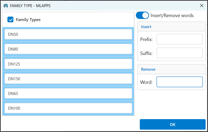 Plugin Revit - Family browser - Đổi tên hàng loạt Family