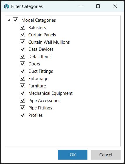 Plugin Revit - Family browser - Lọc theo category