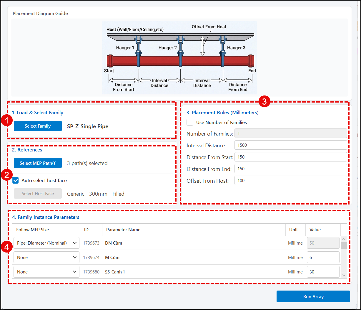 Plugin-Revit-Mep-MEP-Family-Dat-Support-va-Gia-Do
