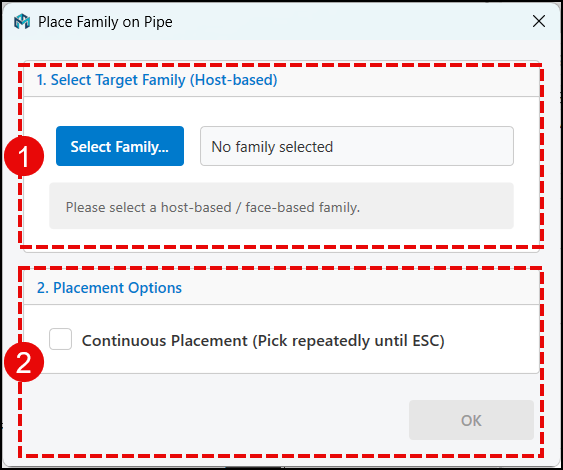 Plugin Revit Mep - MEP Family - Hỗ trợ đặt instrument