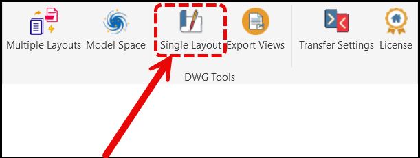 Plugin Revit Xuất Cad - Tính năng xuất sang một Layout